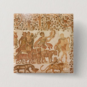 Badge Carré 5 Cm Triumph de Dionysus