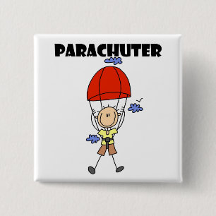 Badge Carré 5 Cm Tshirts et Cadeaux de Parachutiste