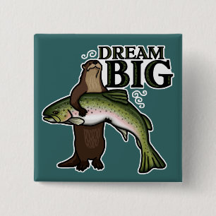 Badge Carré 5 Cm Tu rêves grand