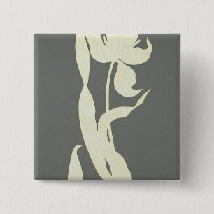 Badge Carré 5 Cm Tulipe