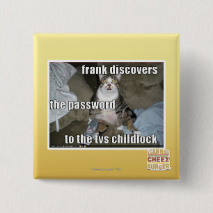 Badge Carré 5 Cm TV Childlock