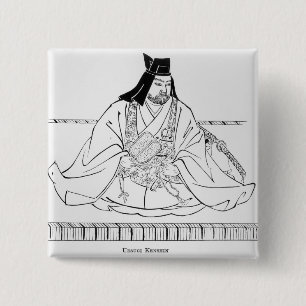 Badge Carré 5 Cm Uesugi Kenshin