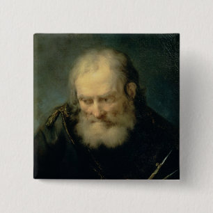 Badge Carré 5 Cm Un astronome