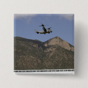 Badge Carré 5 Cm Un balbuzard CV-22