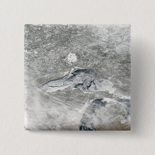 Badge Carré 5 Cm Une couverture de glace relativement rare