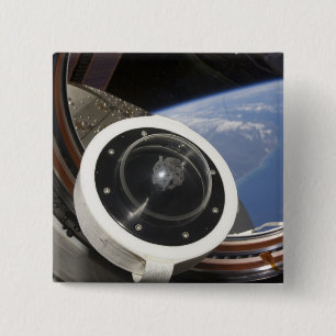 Badge Carré 5 Cm Une roche de lune