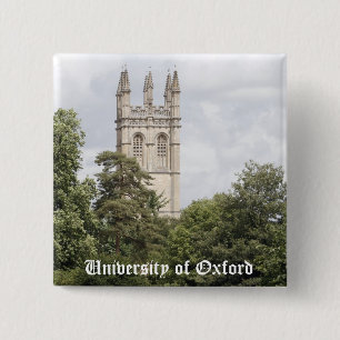 Badge Carré 5 Cm Université d'Oxford