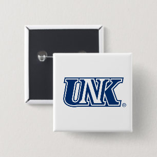 Badge Carré 5 Cm UNK  Université du Nebraska à Kearney