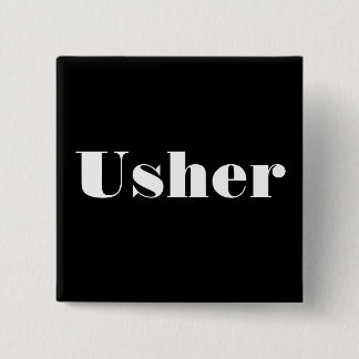 Badge Carré 5 Cm Usher