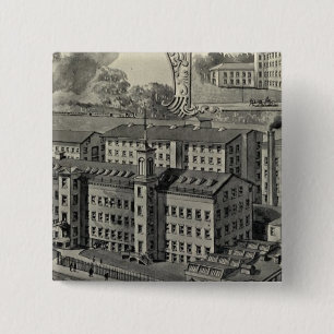 Badge Carré 5 Cm Usine JJ Regan