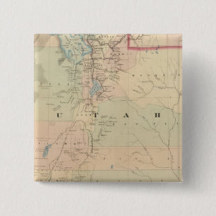 Badge Carré 5 Cm Utah 5