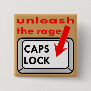 Badge Carré 5 Cm Verrouillage casquette Libérer La Rage