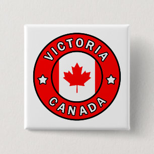 Badge Carré 5 Cm Victoria Canada