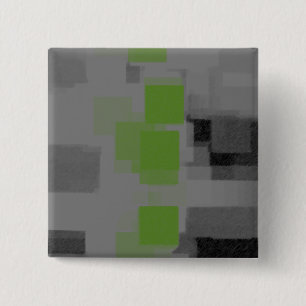 Badge Carré 5 Cm "Vision nocturne" Abstrait géométrique