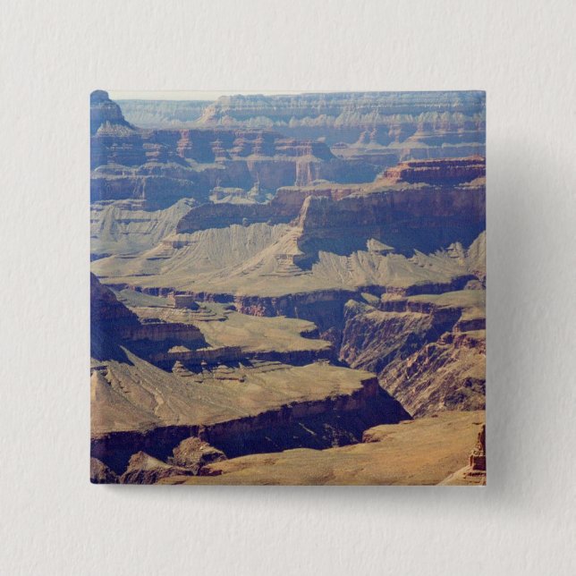 Badge Carré 5 Cm Vistas du Grand Canyon (Devant)