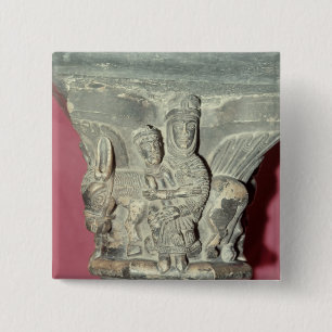 Badge Carré 5 Cm Vol dans la capitale de l'Egypte