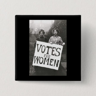 Badge Carré 5 Cm Votes pour des femmes