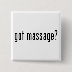 Badge Carré 5 Cm Vous avez reçu un massage ?
