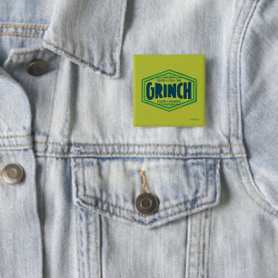 Badge Carré 5 Cm Vous êtes un Grinch immonde