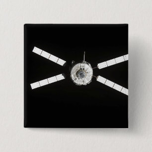 Badge Carré 5 Cm VTT Jules Verne