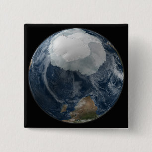 Badge Carré 5 Cm Vue de la Terre 2