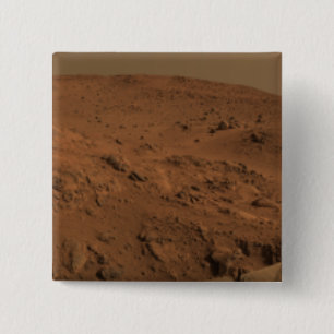 Badge Carré 5 Cm Vue panoramique de Mars 7