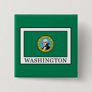 Badge Carré 5 Cm Washington