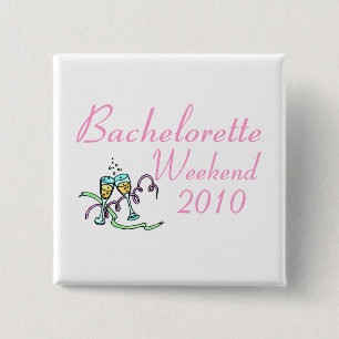 Badge Carré 5 Cm Week-end 2010 de Bachelorette