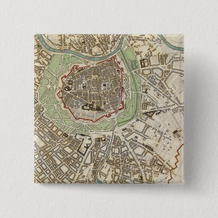 Badge Carré 5 Cm Wien Wien