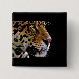 Badge Carré 5 Cm wild cat purr