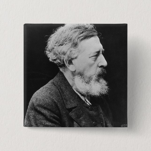 Badge Carré 5 Cm Wilhelm Liebknecht (Devant)