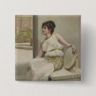 Badge Carré 5 Cm Zara, une fille de danse par Frank Markham