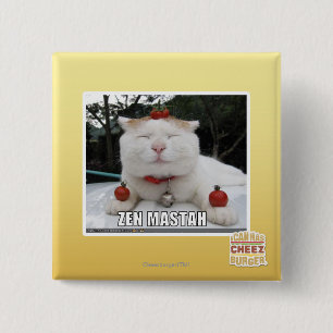 Badge Carré 5 Cm Zen Mastah