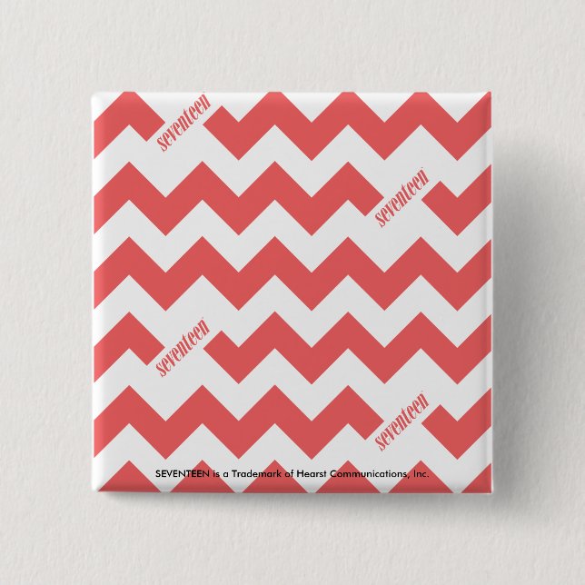 Badge Carré 5 Cm Zigzag LtPink (Devant)