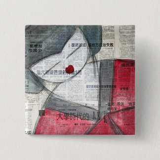 badge carré geisha