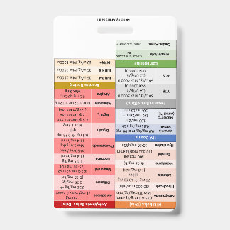 Badge Carte de référence EM
