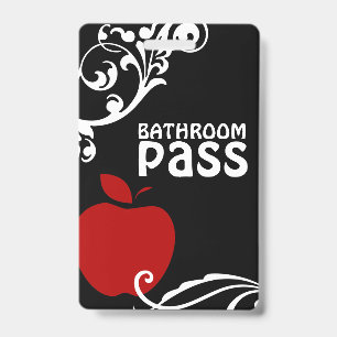 Badge Carte de salle de bain Apple Flouris Classroom pou