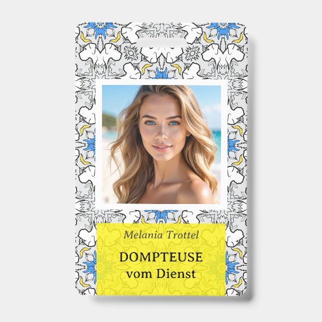 Badge Carte d'identité d'entreprise Great Dane  (Avant)