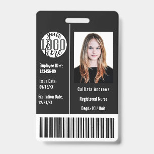 Badge Carte d'identité d'entreprise personnalisée avec p