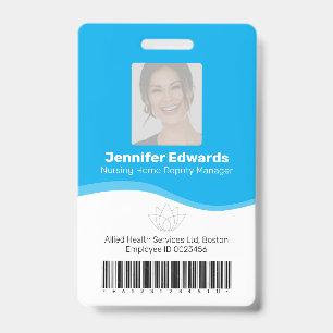 Badge Carte d'identité des travailleurs essentiels de la