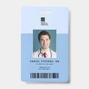 Badge Carte d'identité du personnel médical Duotone + Co
