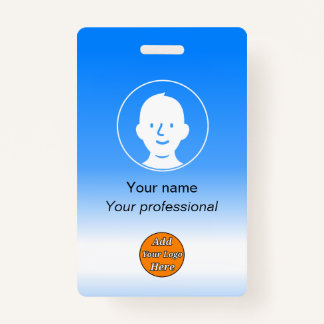 Badge Carte d'identité personnalisée