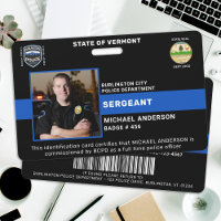 Carte d'identité personnalisée avec photo de l'age