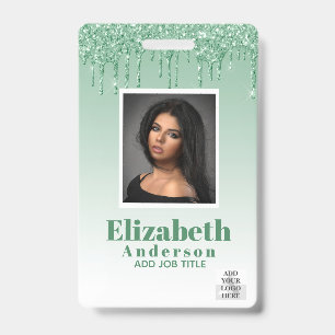 Badge CARTE D'IDENTITÉ PHOTO - Passeport VIP Employée Pa