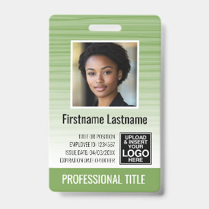 Badge Carte d'identité photographique du personnel - ray