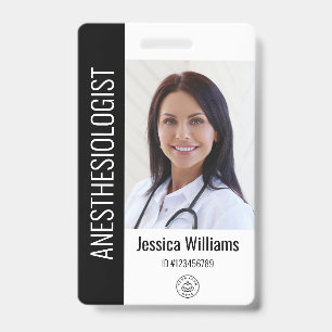 Badge Carte d'identité professionnelle de médecin de l'h