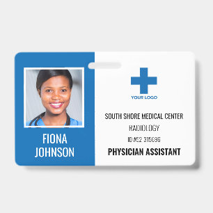 Badge Carte d'identité professionnelle médicale personna