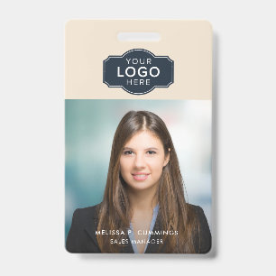 Badge Carte d'identité professionnelle personnalisée ave