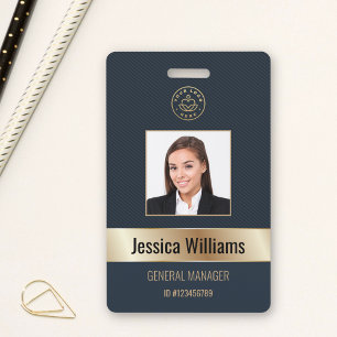 Badge Carte d'identité professionnelle personnalisée en