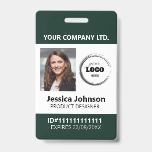 Badge Carte d'identité professionnelle personnalisée pou
